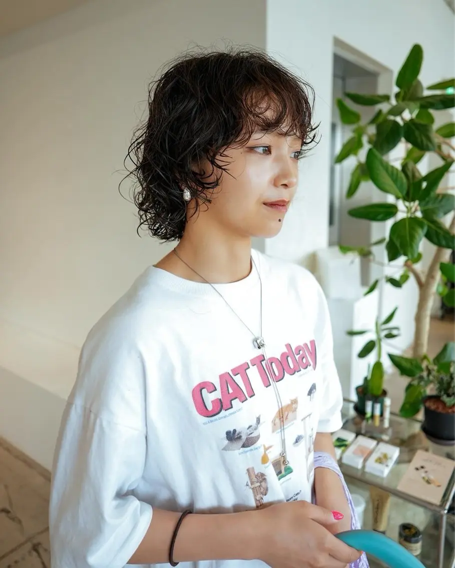 ショート カット パーマ 似合わせcut 🔥yutakaのヘアスタイル