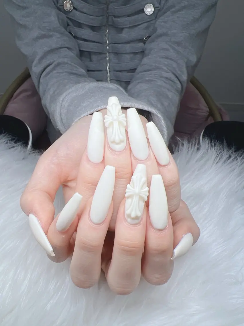 ネイル ハンドネイル Lee Nails チップ長さだし専門店のネイルデザイン