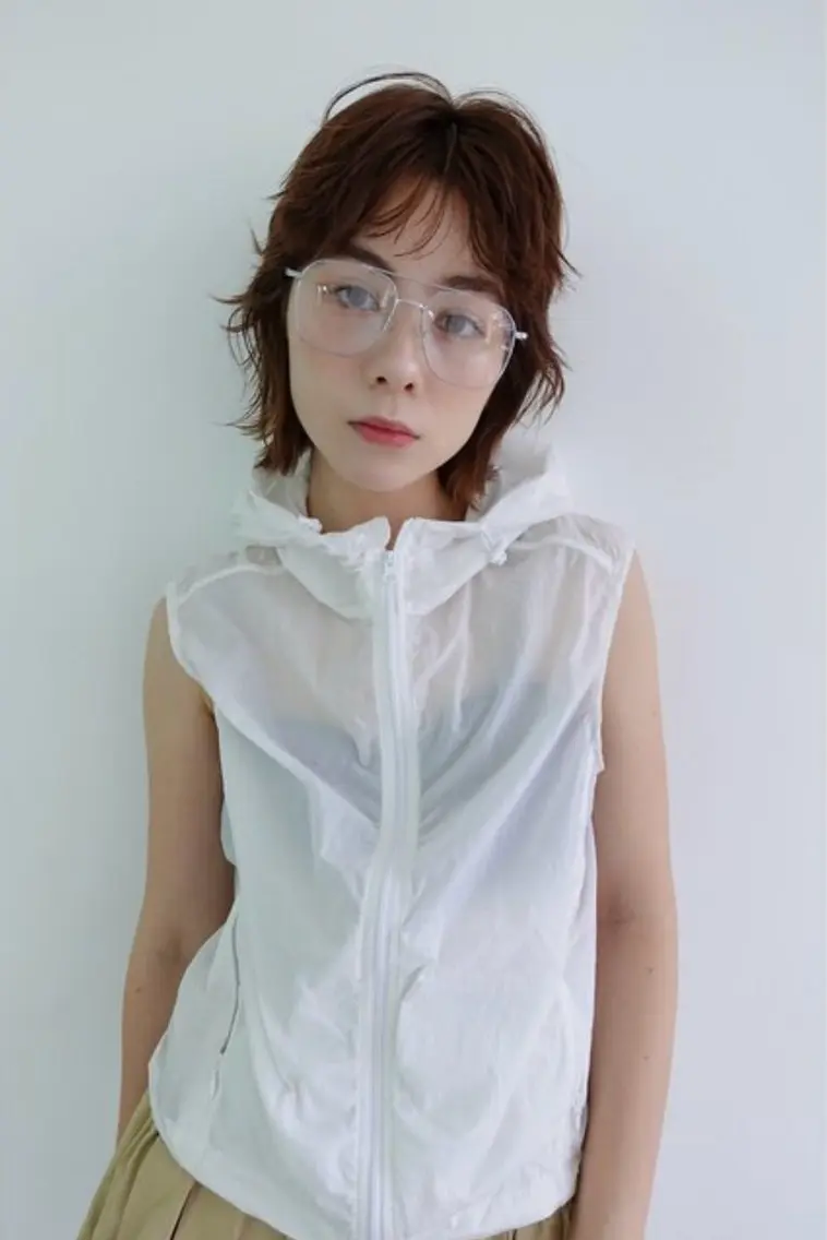 ショート カラー ヘアカラー haruno/立川/ モデル募集中のヘアスタイル