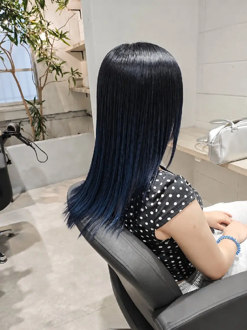 ロング カラー EIGHT北千住 ✨齋藤真理子のヘアスタイル