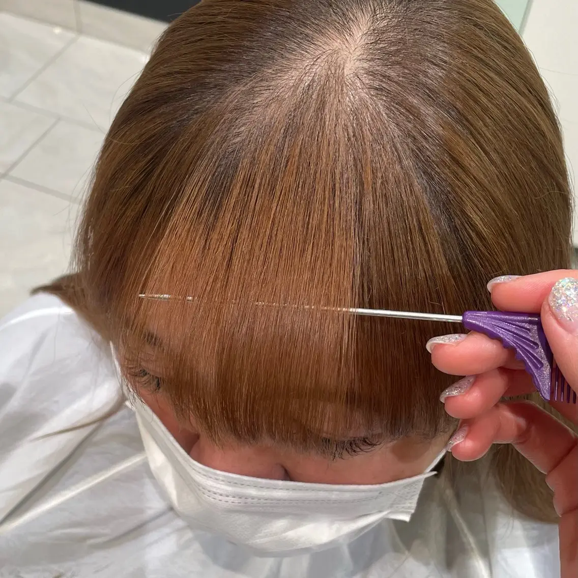ロング パーマ ヘアアレンジ パク・ボミン小野リエ 韓国ハーフ🦊のその他イメージ