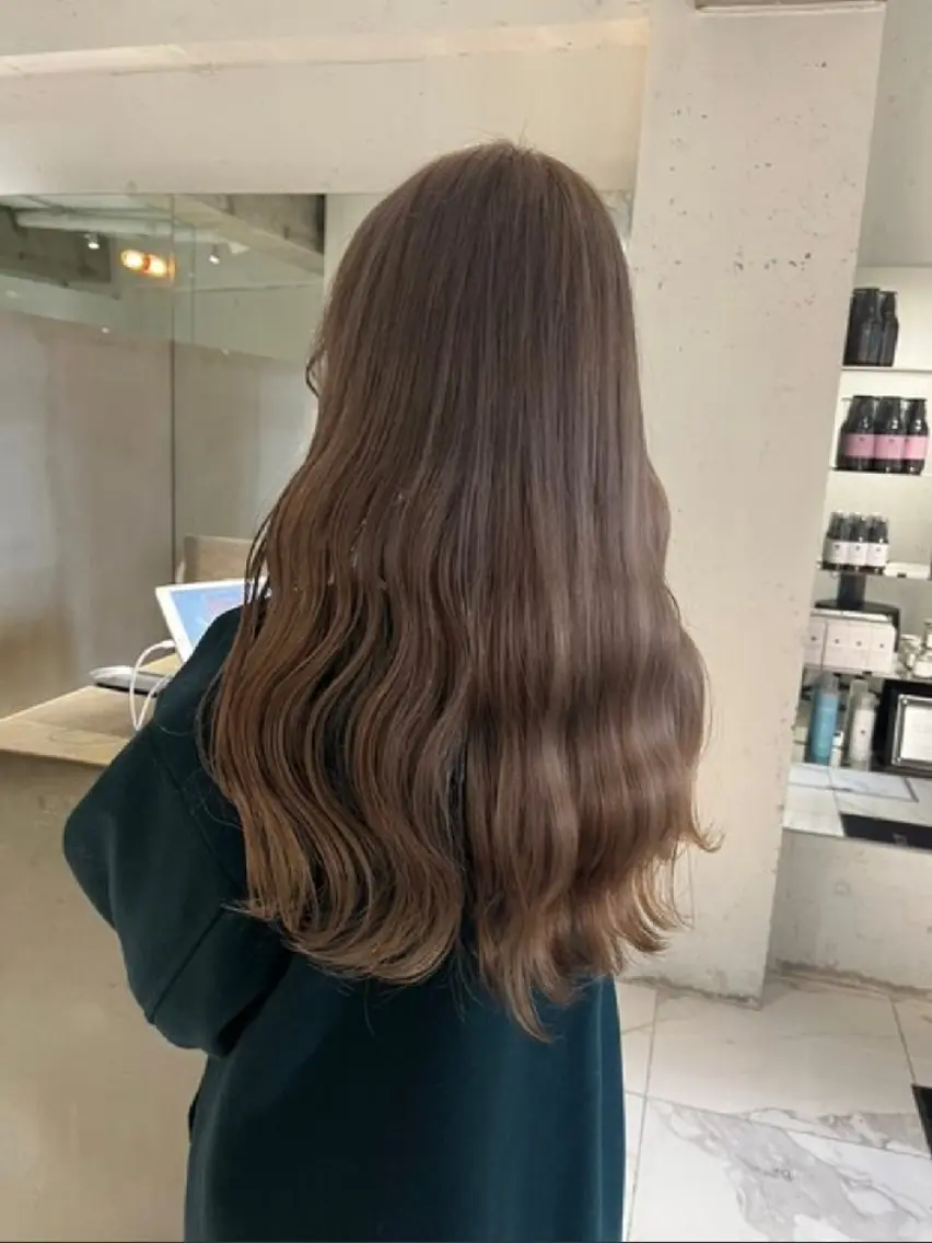 🌈ブリーチなしダブルカラー➕️🌟内部補修トリートメントの写真
