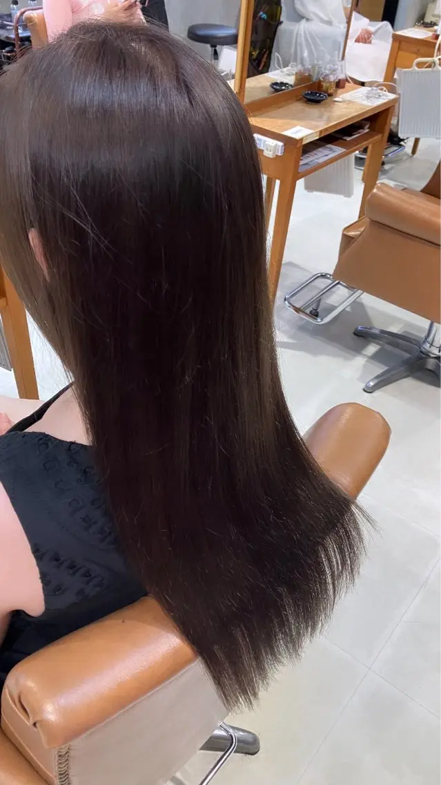 ロング カラー ヘアアレンジ 宇都宮美容室 ちなのヘアスタイル