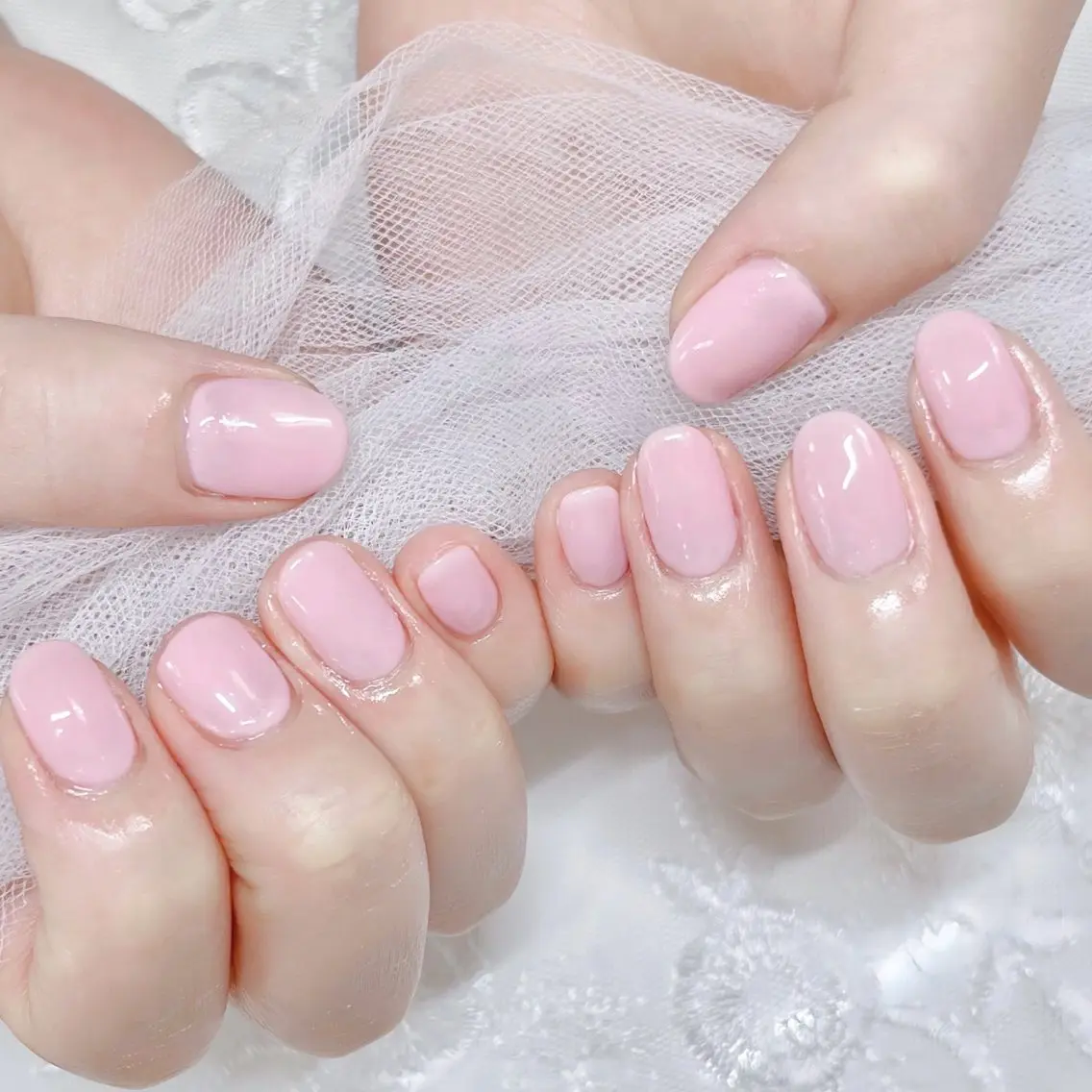 ネイル オフィスネイル ワンカラーネイル シンプルネイル plume nail ☆韓国ネイルのネイルデザイン