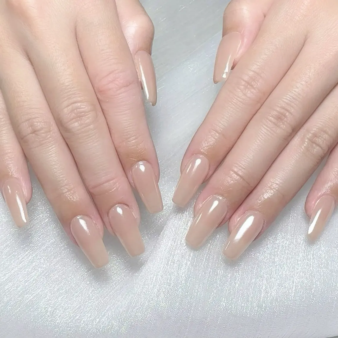 メンズ ネイル メンズ韓国風 アートネイル オーロラネイル ガーリー キラキラネイル ハンドネイル Nail salon 木にいるのネイルデザイン