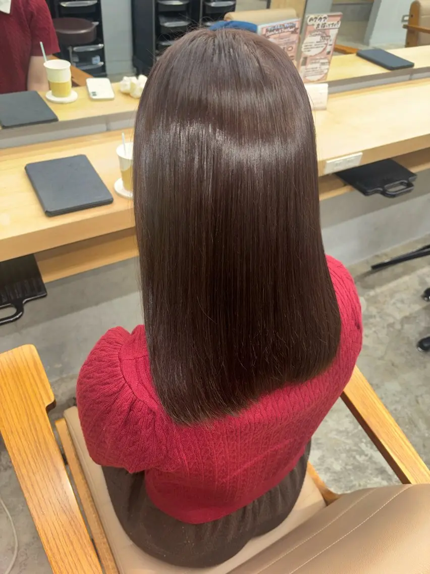 ミディアム ヘアカラー トリートメント ヘアセット Libero / Hisaのヘアスタイル