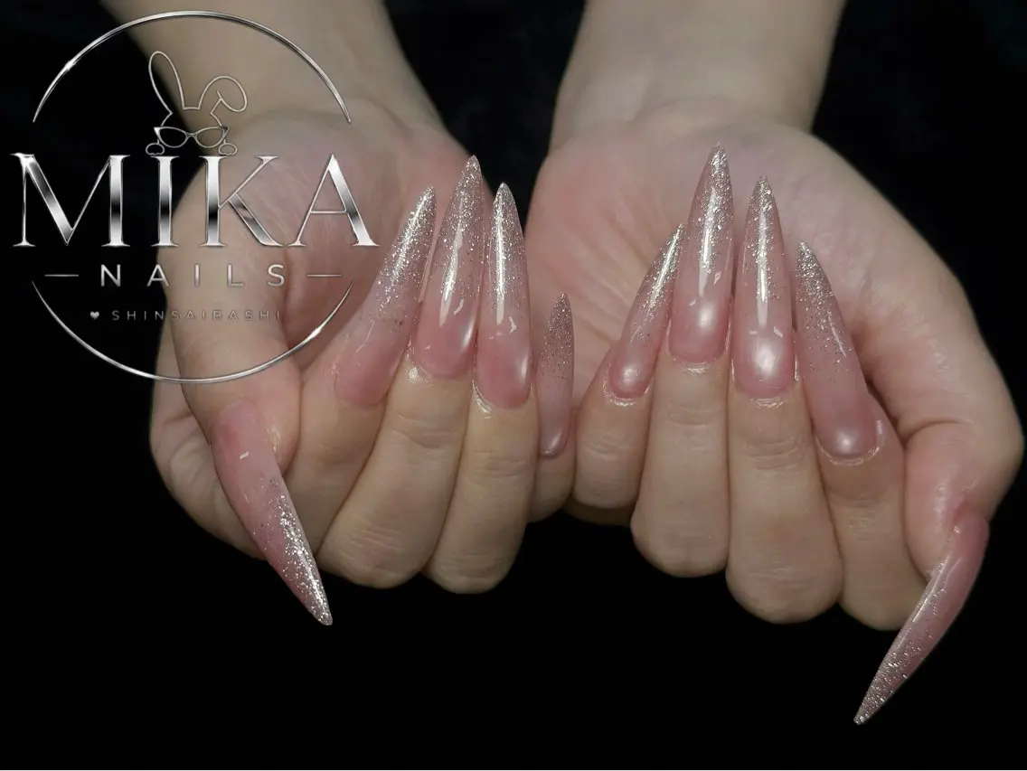 ネイル アートネイル チークネイル ドット フットネイル フレンチネイル KIMU MIKA.NAILのネイルデザイン