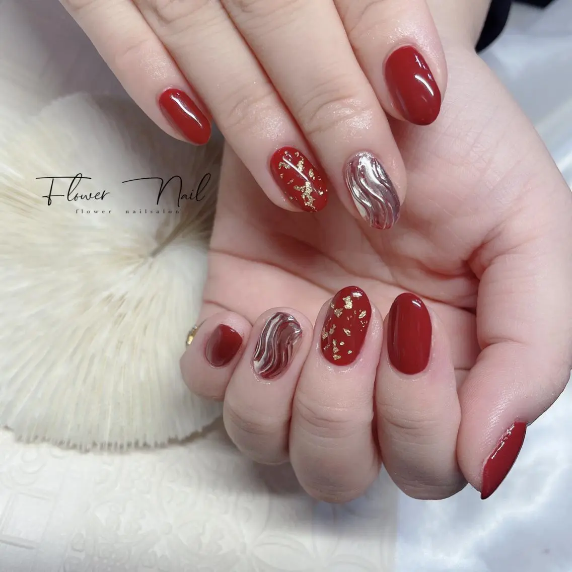 ネイル Flower nailのネイルデザイン