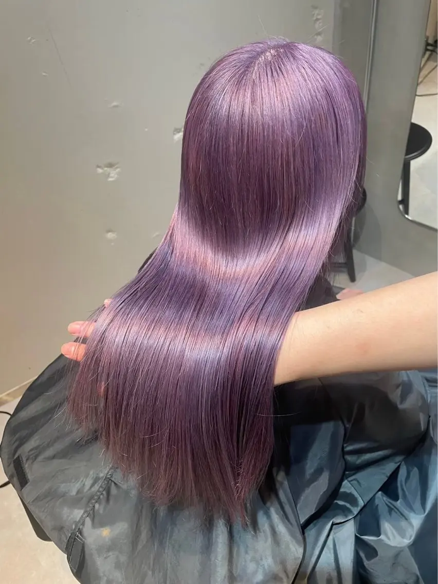 ロング カラー 🩵レイヤー✖︎ 髪質改善🩵リョウヤのヘアスタイル
