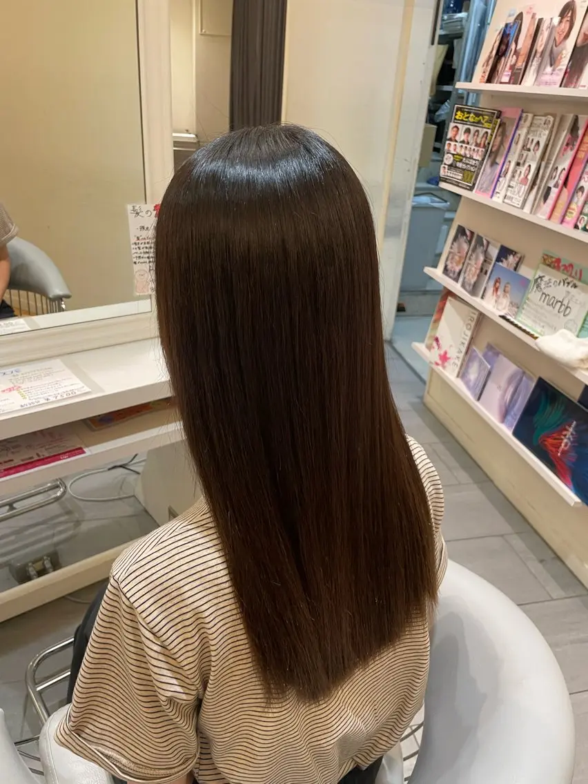 ロング ショート・ボブ✨南 津麦のヘアスタイル