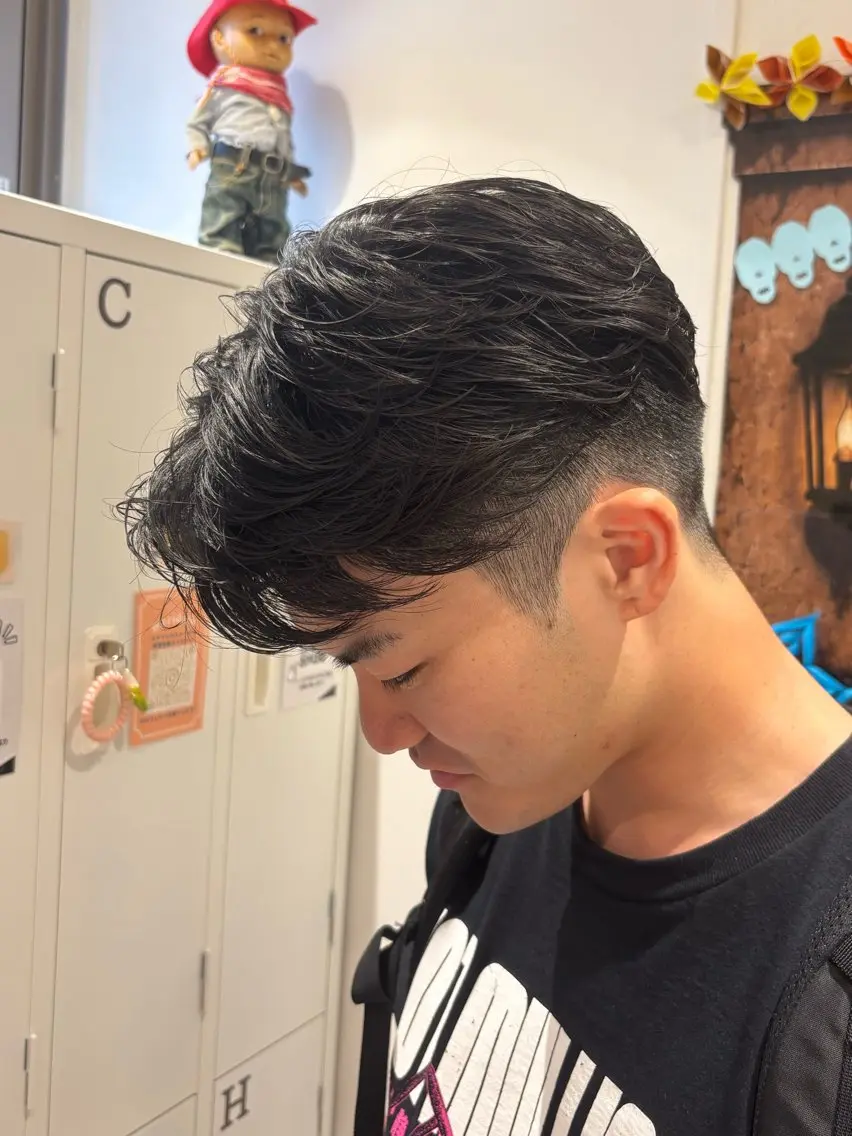 ショート パーマ ショートヘア カット パーマ 柏木 彩夏のヘアスタイル