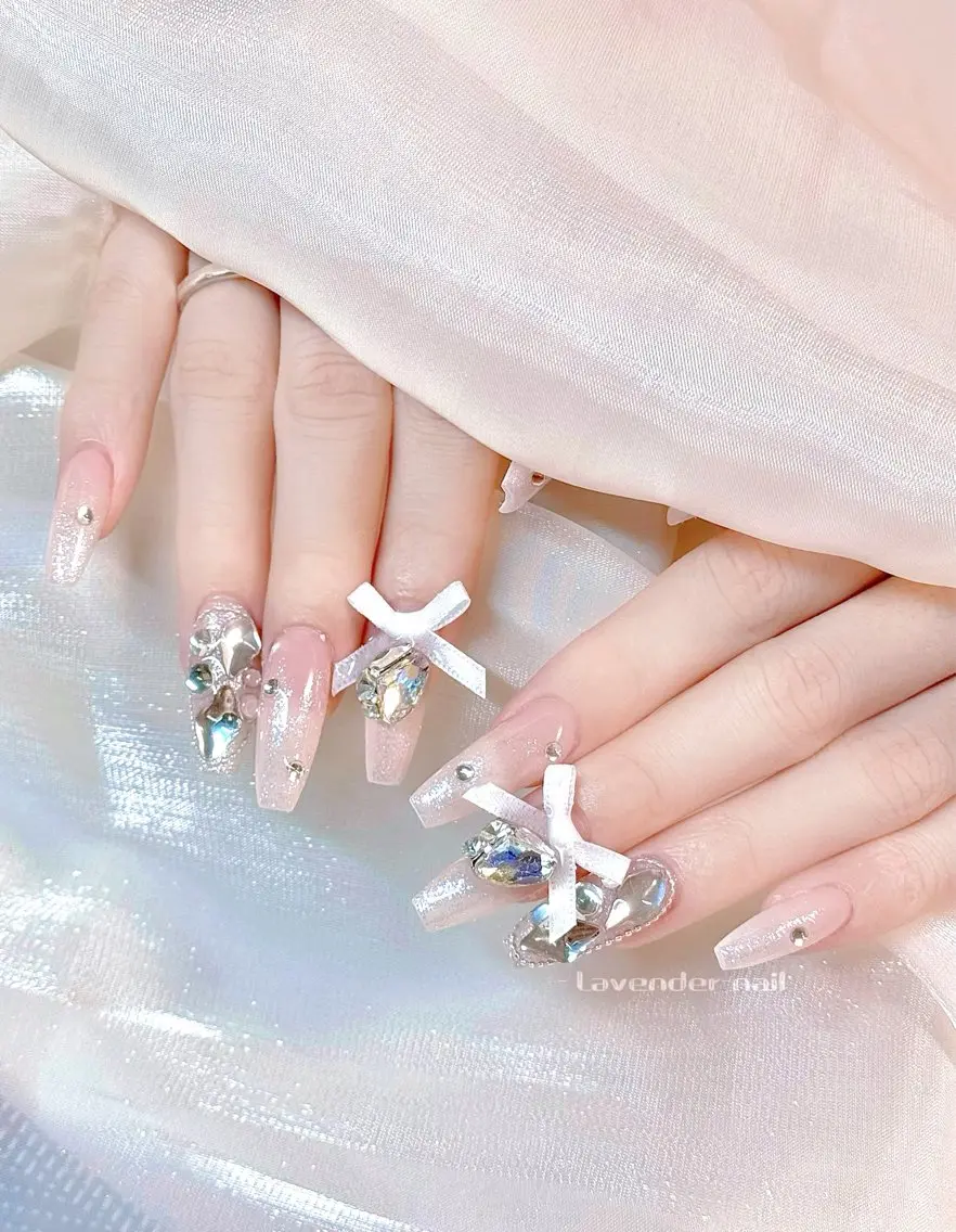 ネイル ハンドネイル Lavender nail·中島公園のネイルデザイン