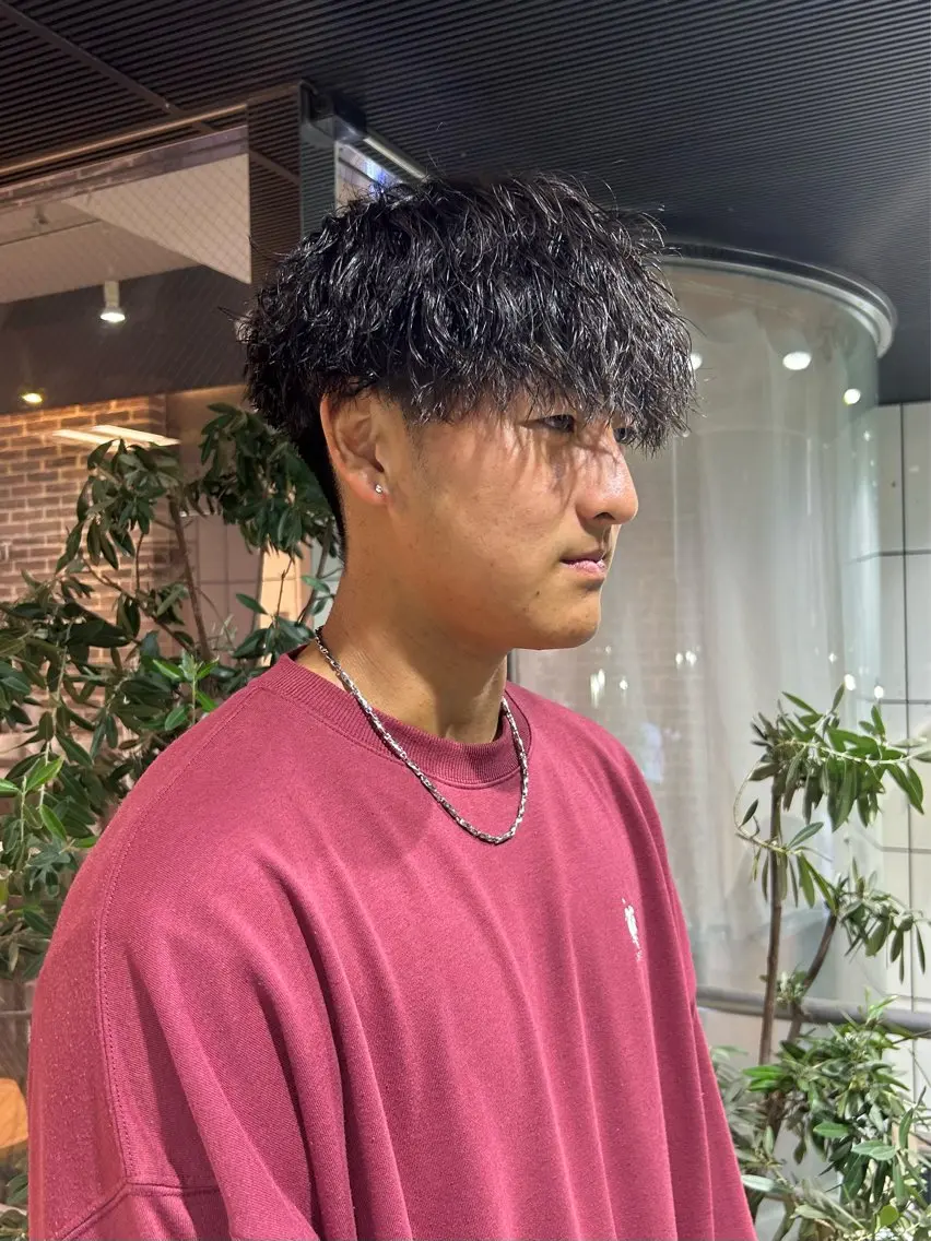 【U24】カット✂️+パーマ🌀(レディースもメンズも🙆🏻♀️)の写真