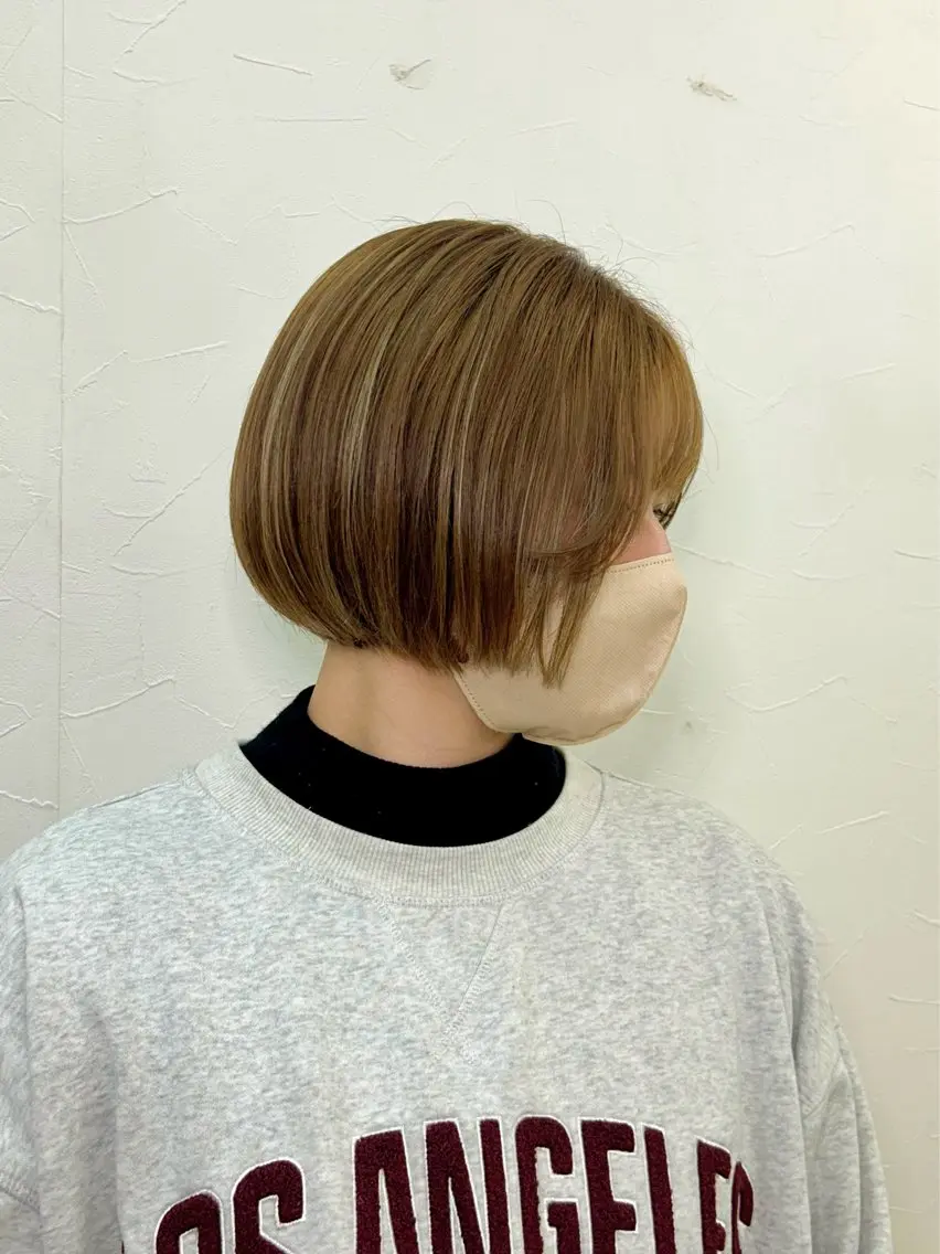 ショート ボブ ショートヘア 冨田 豊のヘアスタイル
