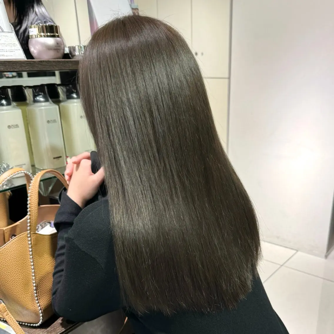 ロング カラー ヘアアレンジ ヘアカラー ブリーチなしカラー /新百合ヶ丘/安形翔のヘアスタイル
