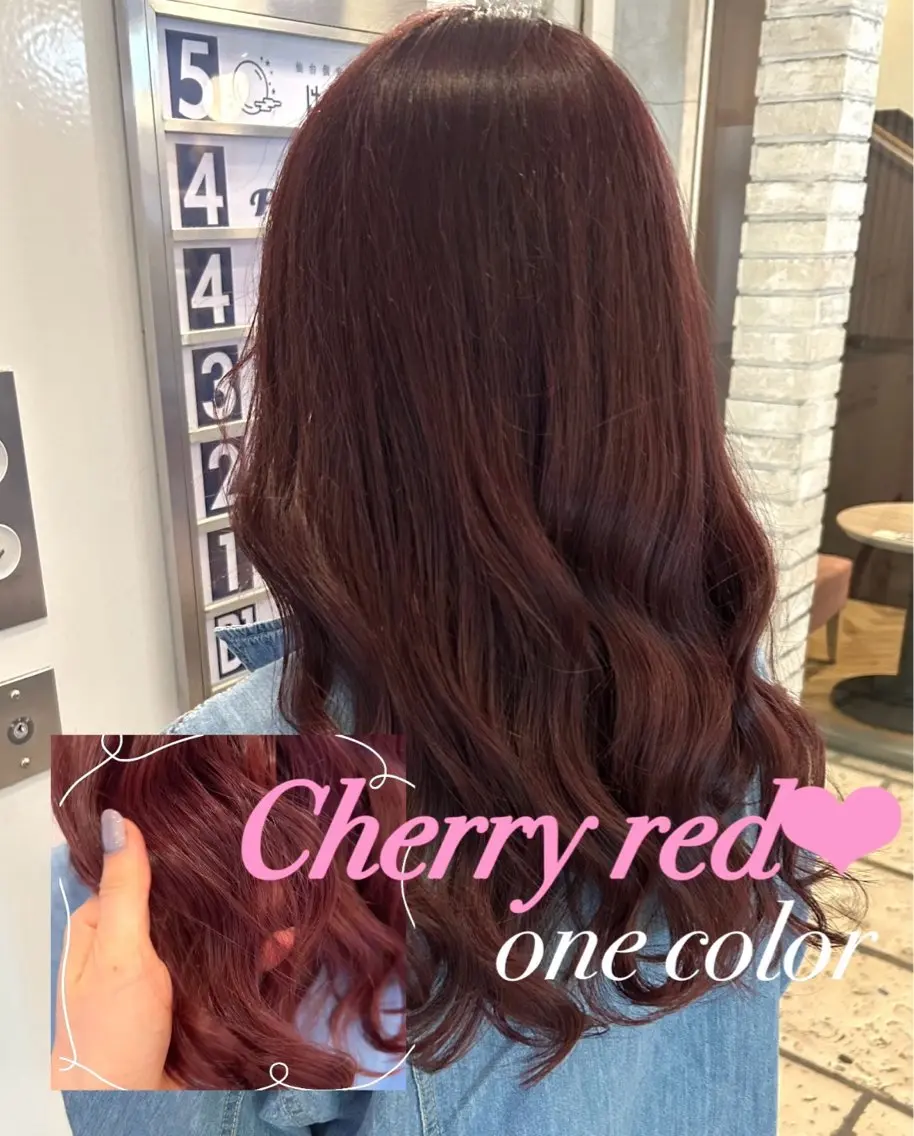 セミロング カラー カット ヘアカラー トリートメント ᴋᴀɴᴀ 🎀のヘアスタイル