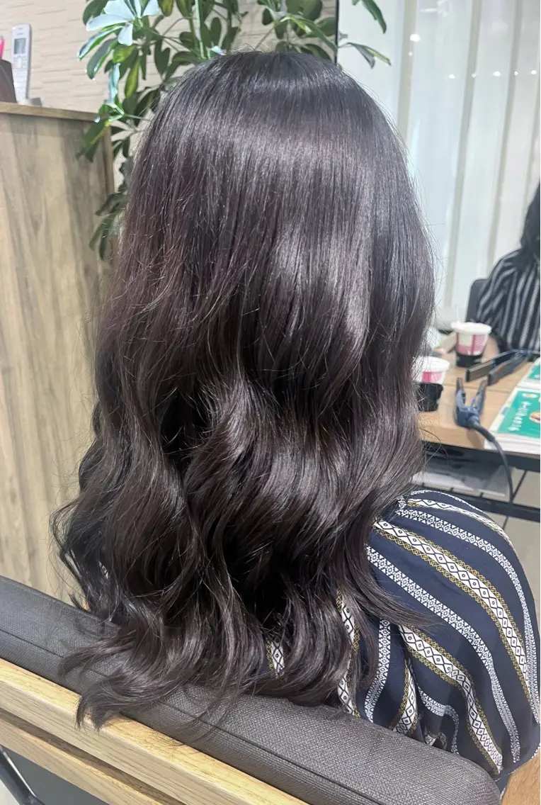 ロング カット ヘアカラー ヤマナカ アイリ /透明感カラー🫧のヘアスタイル