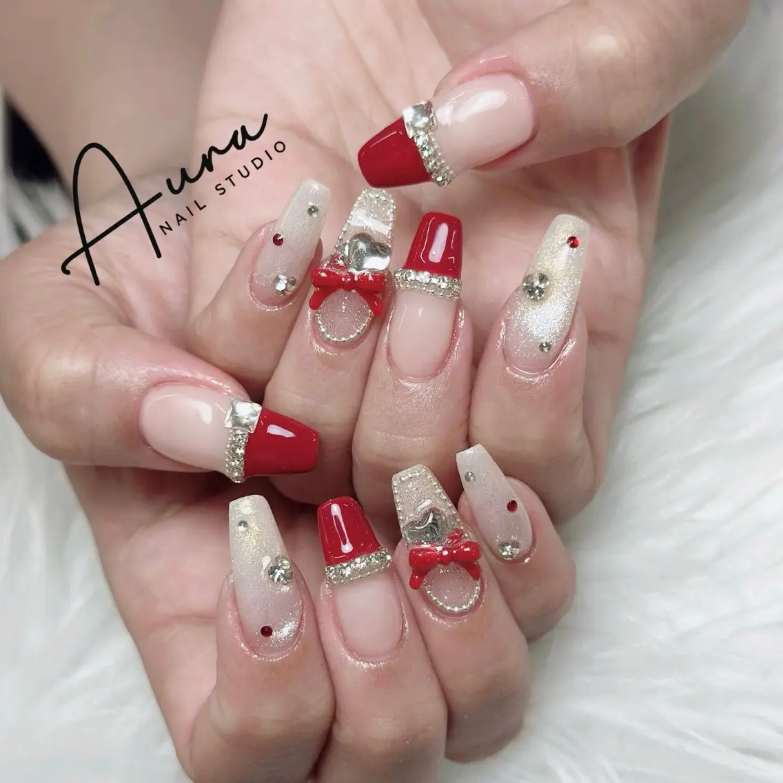 ネイル ハンドネイル Aura Nail HanNaのネイルデザイン