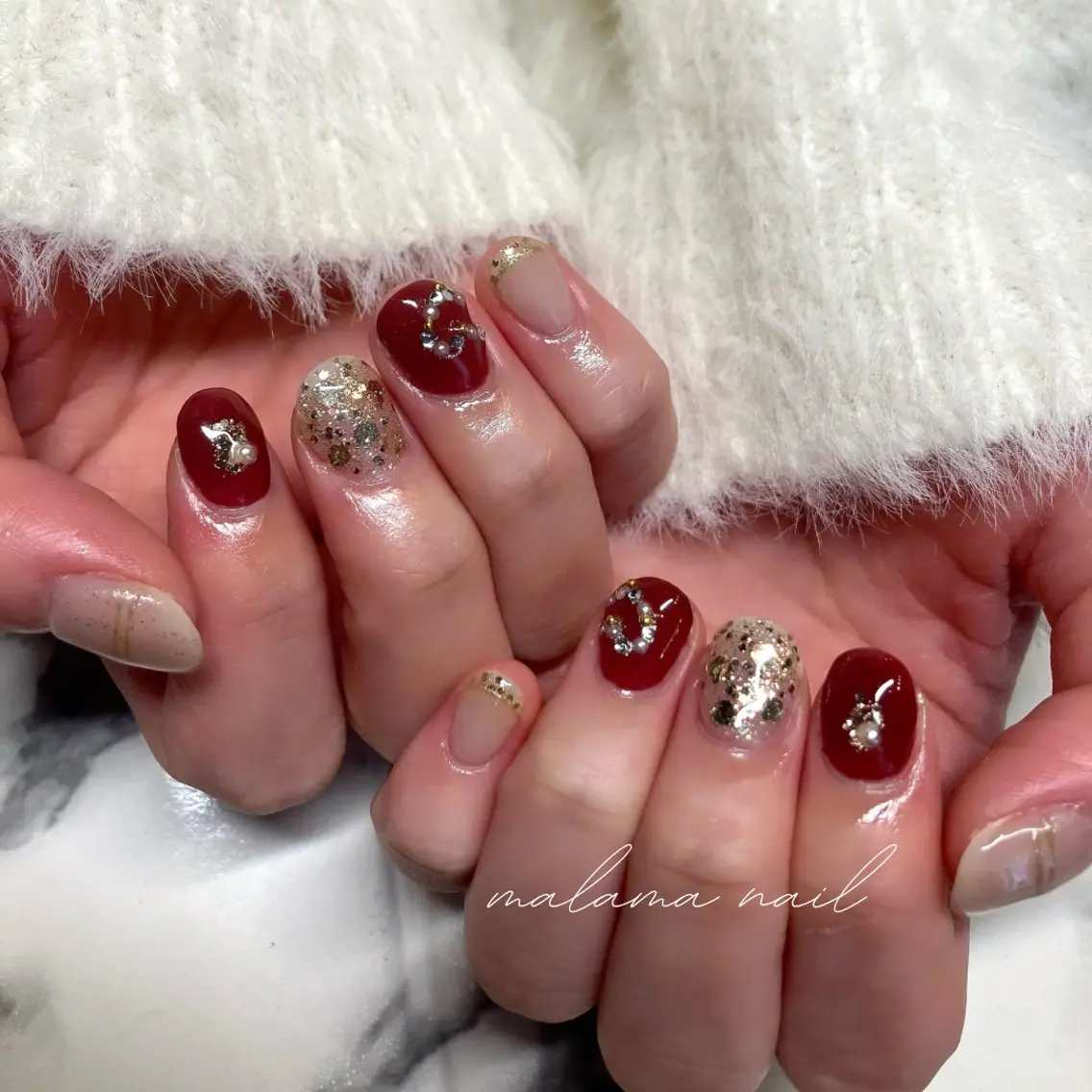 ネイル MALAMA NAILのネイルデザイン