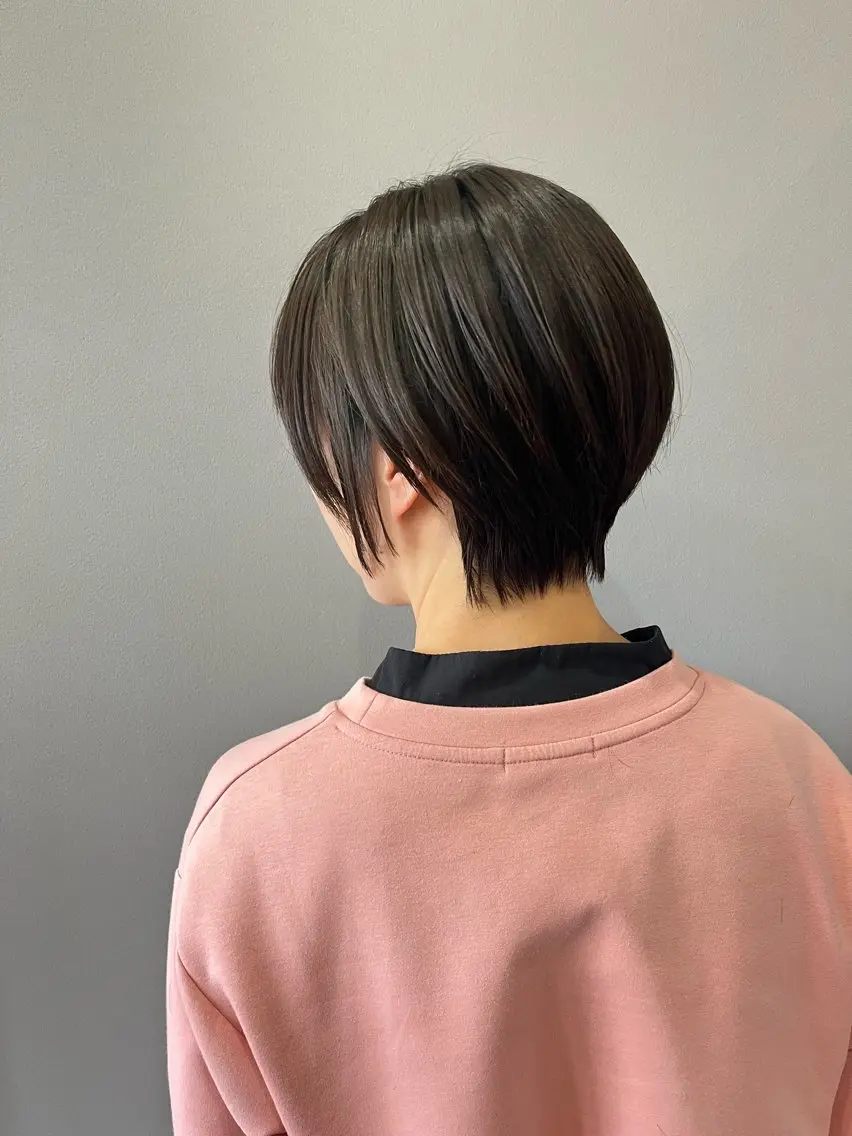 ショート ショートヘア 小顔カット カット GeeNY / Reikaのヘアスタイル