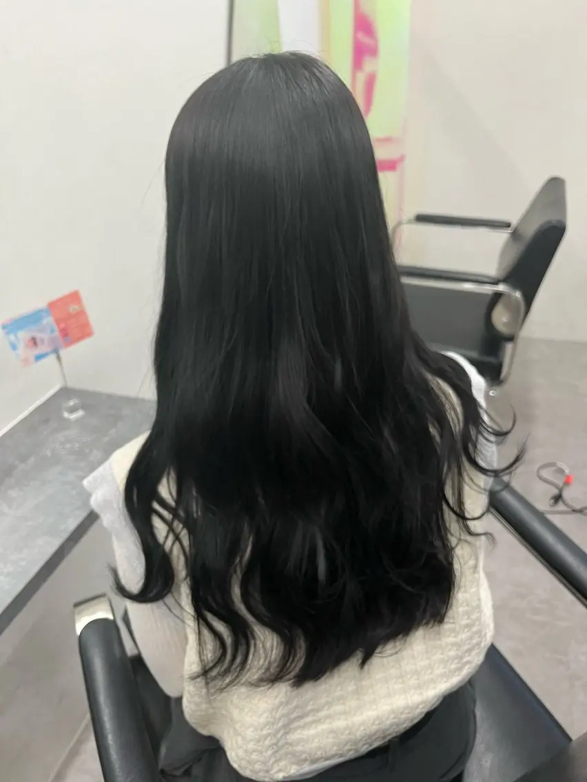 ロング ヘアカラー トリートメント 奥野JAPAN🌈 艶髪カラーのヘアスタイル
