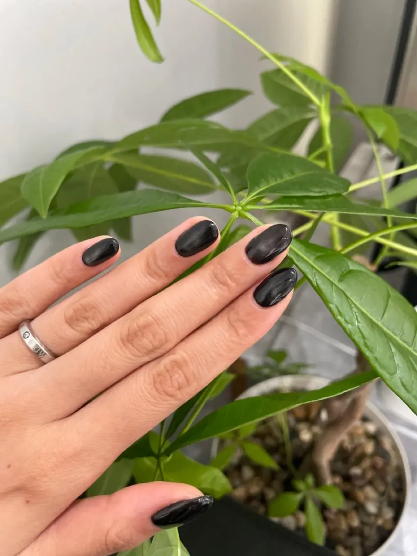 ネイル アートネイル 長さ出し ジェルネイル キラキラネイル 韓国ネイル ハンドネイル Anela Nail Studioのネイルデザイン