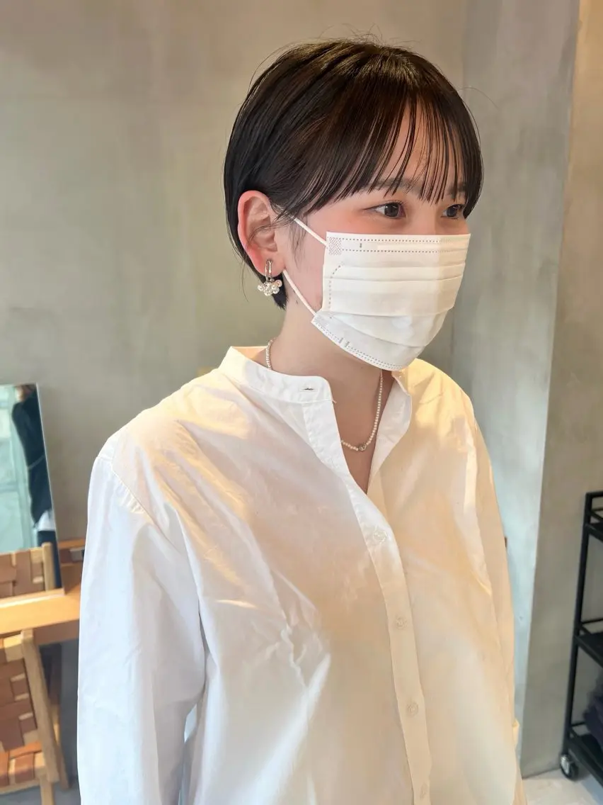 ショート 三浦 れいやのヘアスタイル