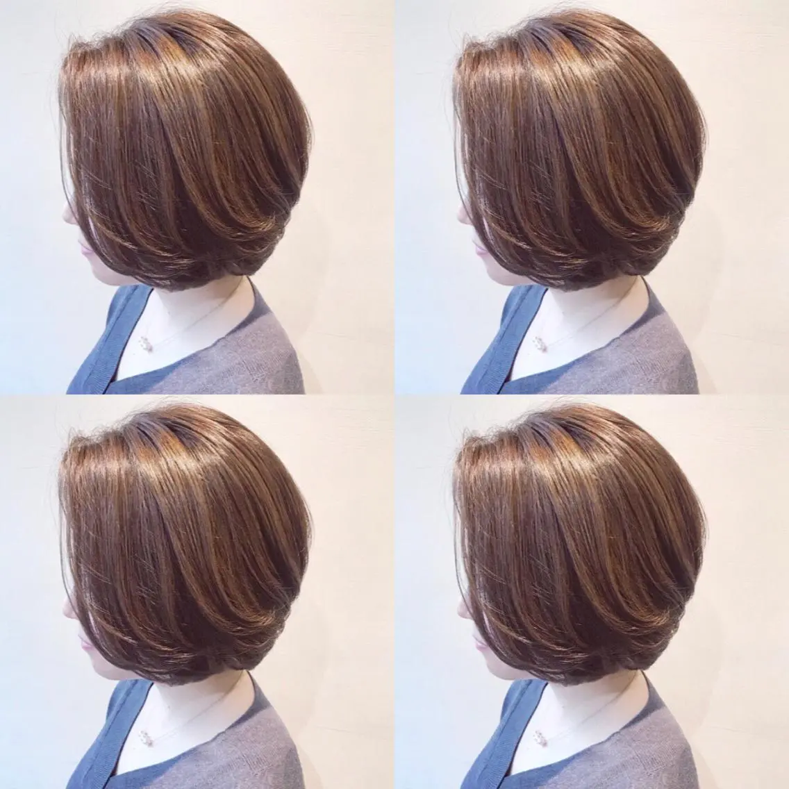 ショート カラー ヘアアレンジ ボブレイヤー アッシュ アッシュブラウン ブラウンカラー ボブ カット ヘアカラー トリートメント ヘッドスパ 小林 佳祐のヘアスタイル