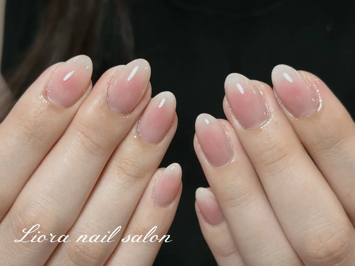 ネイル チークネイル フットネイル フレンチネイル ジェルネイル ガーリー ハンドネイル Liora nailのネイルデザイン