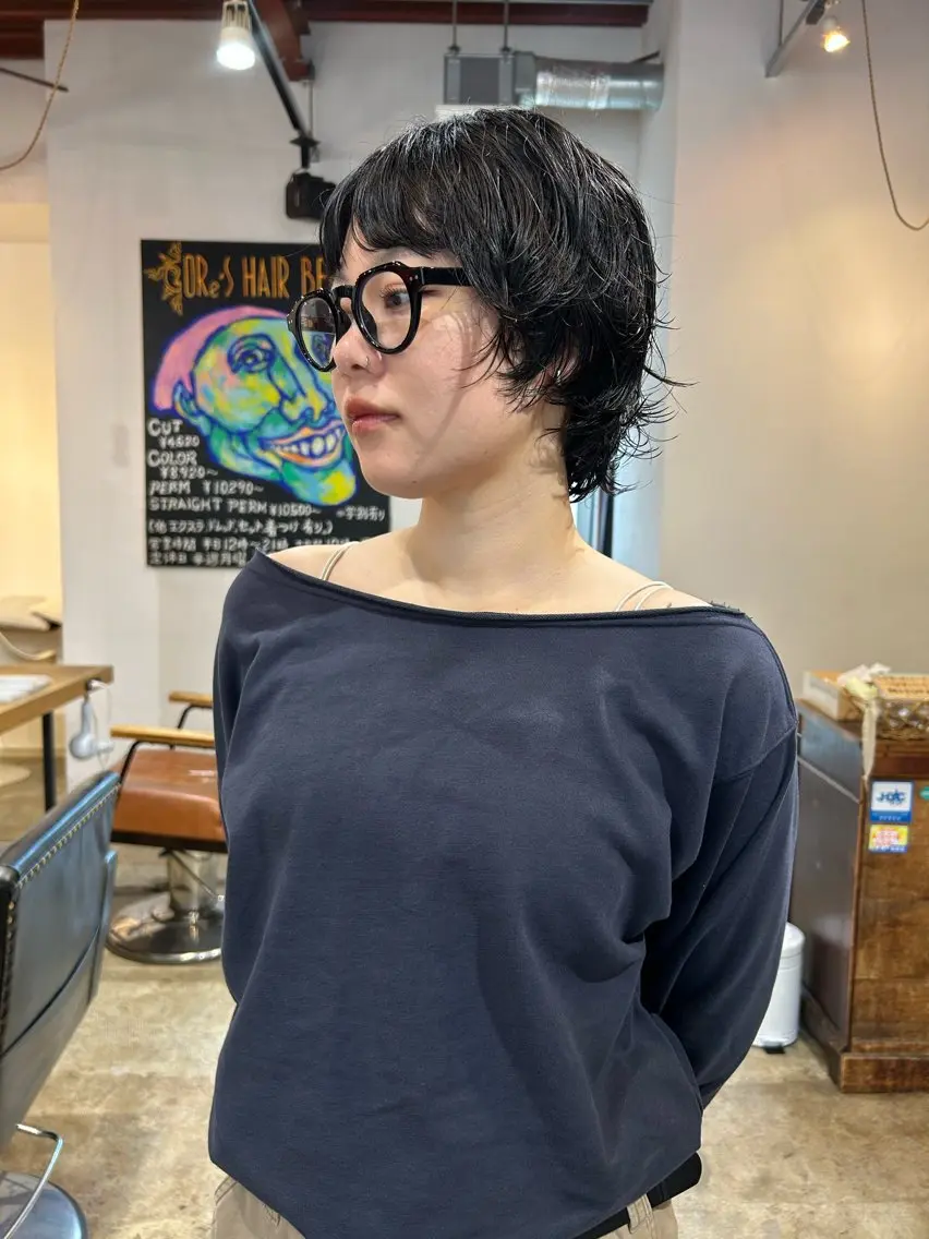 パーマ ORe'S HAIR BE　GLaDまなみのヘアスタイル