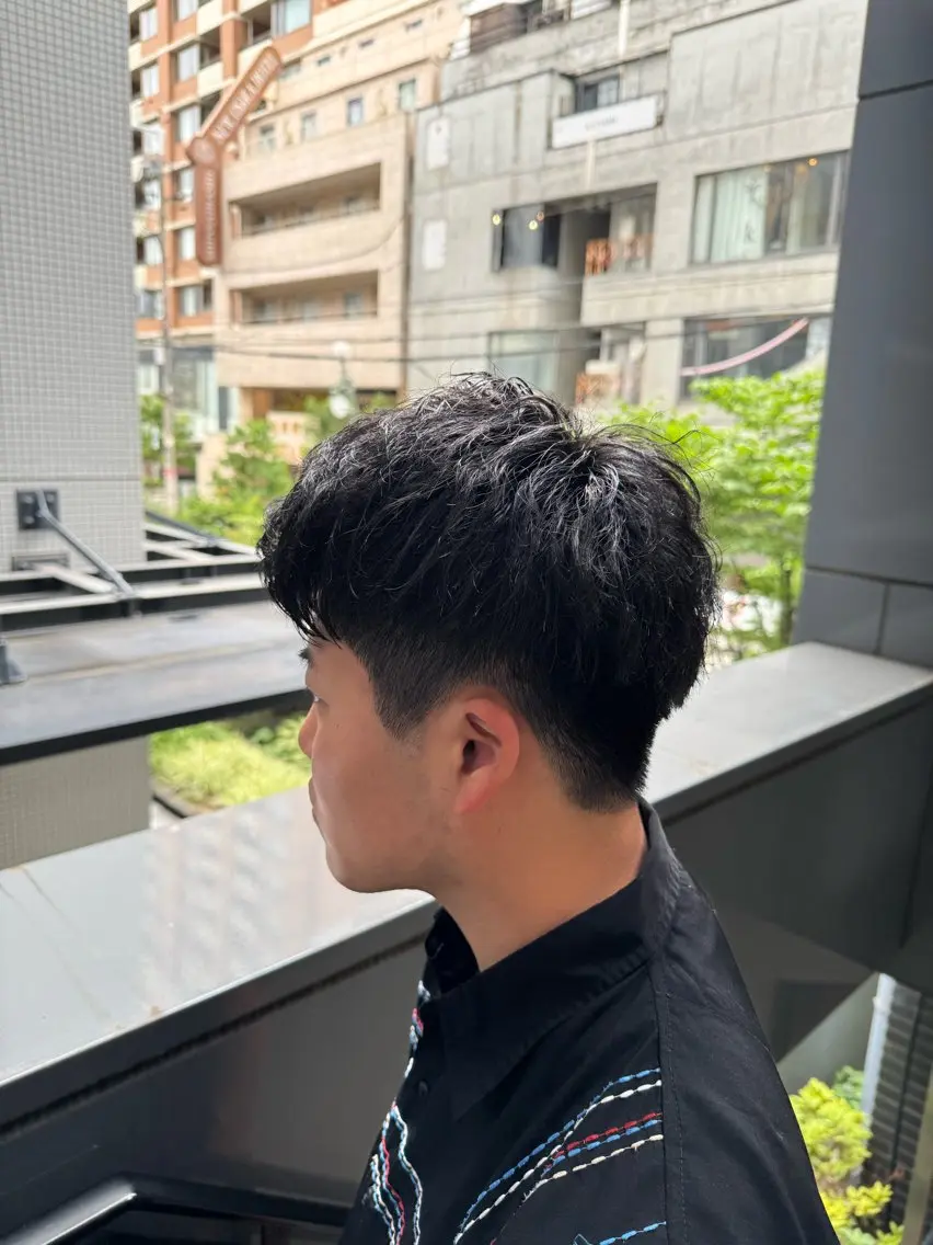 メンズ カット ヘッドスパ 河野 悠のヘアスタイル
