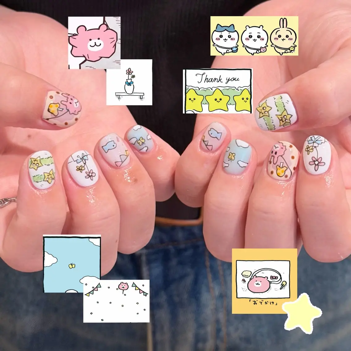 ネイル ハンドネイル 🎀フェイ フェイ🫧💗のネイルデザイン