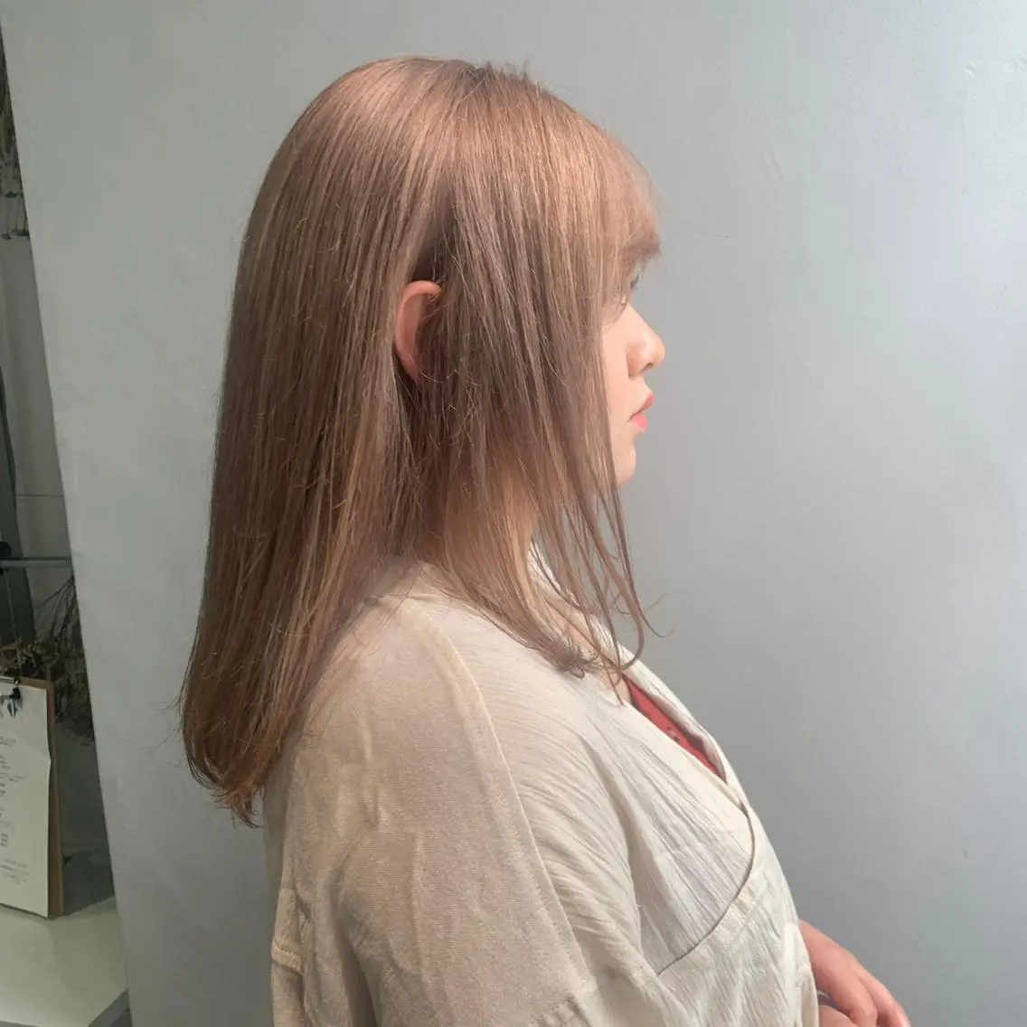 ロング カラー カット ヘアカラー トリートメント ヘアセット 怪我のため6月末 復帰予定田中瑞希🍃のヘアスタイル
