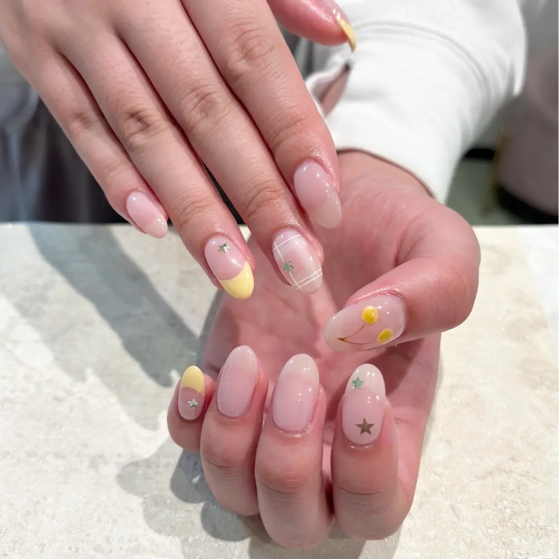 ネイル ハンドネイル ecrin 💎 mayuのネイルデザイン