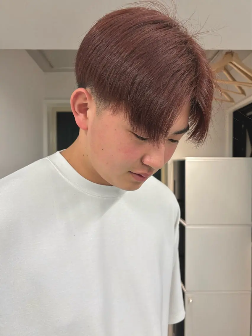 カラー ヘアカラー 浪瀧 優季のヘアスタイル