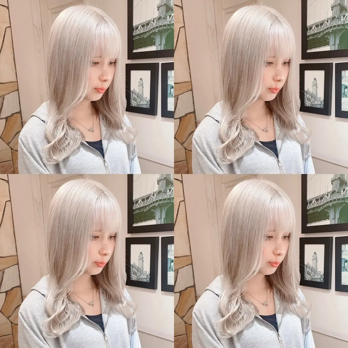 セミロング カラー Minami. 🩵 再現性特化ヘアのヘアスタイル