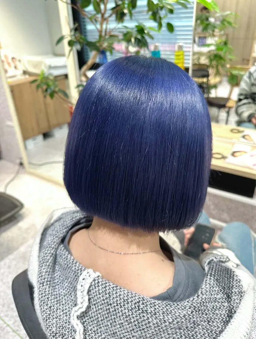 カット ヘアカラー 透明感/艶カラー 🫧 ユイナのヘアスタイル