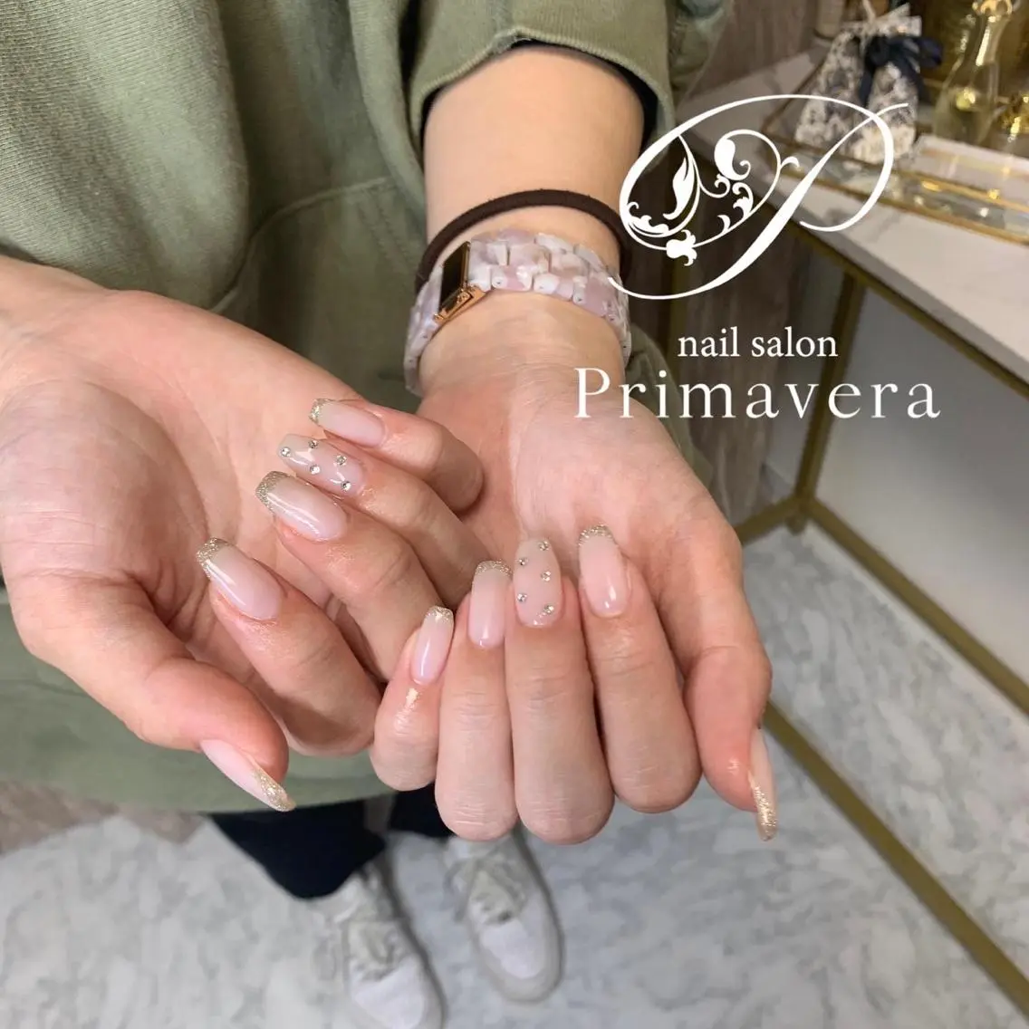 ネイル Primavera 新横浜🤍美フォルムのネイルデザイン