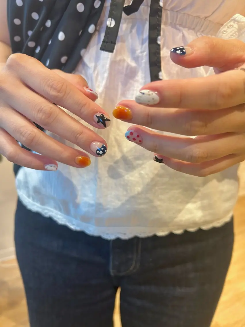 ネイル ニュアンスネイル ハンドネイル Bianca名駅店 まおのネイルデザイン