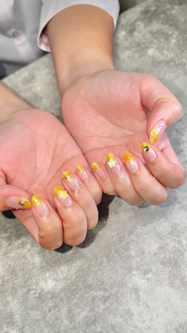 ネイル ハンドネイル ハンドケア shino🌟 痛ネイルのネイルデザイン