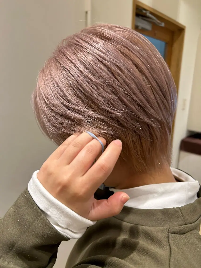 ショート カット ヘアカラー kawabe maikoのヘアスタイル