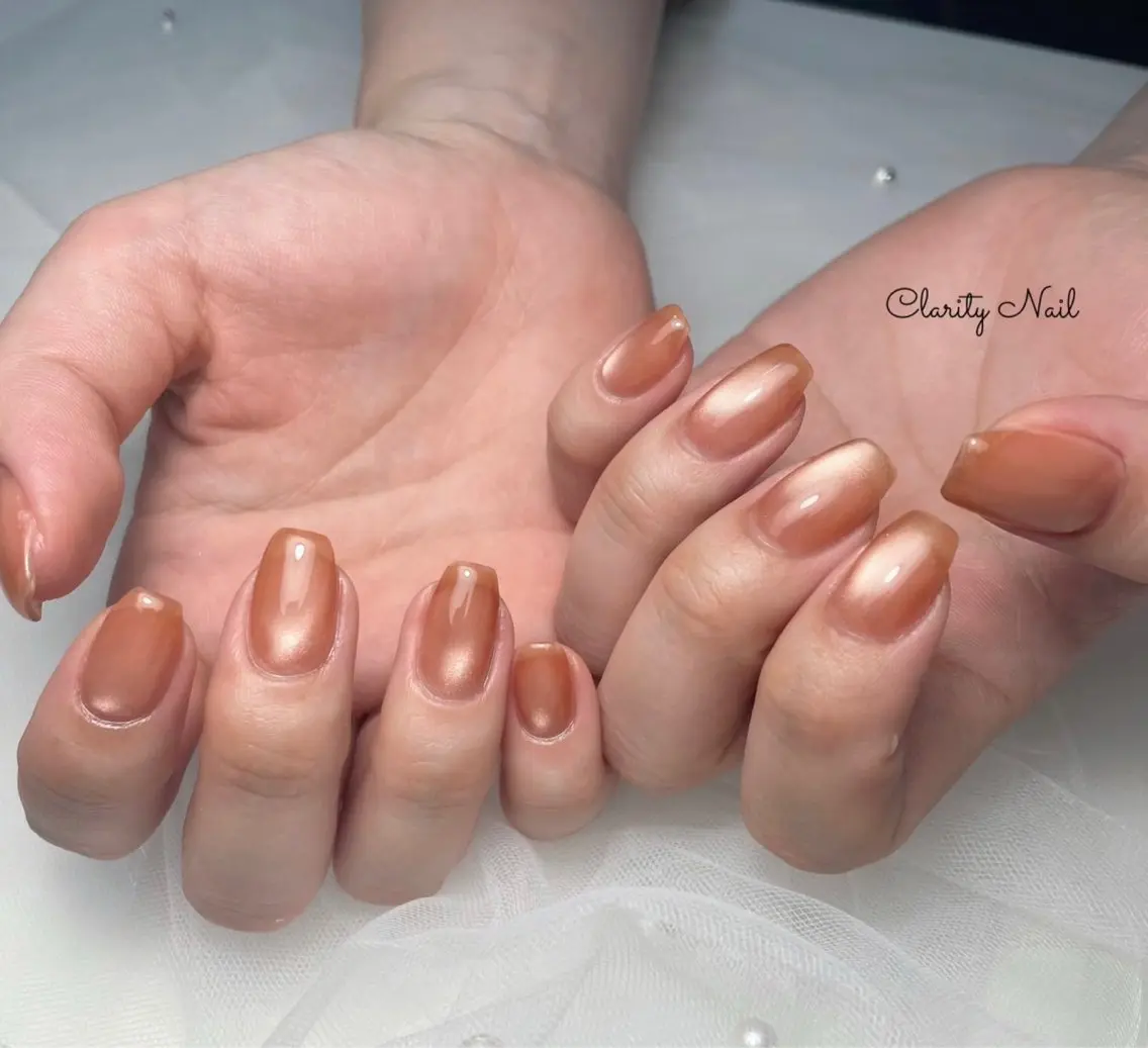 ネイル ワンカラーネイル ハンドネイル Clarity Nailのネイルデザイン