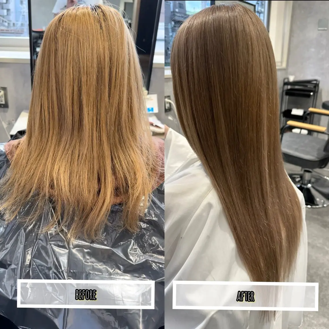 ミディアム カラー プルエクステ エクステ ヘアカラー トリートメント エクステ プルエクステ/透明感 カラー✨KAZUKIのヘアスタイル