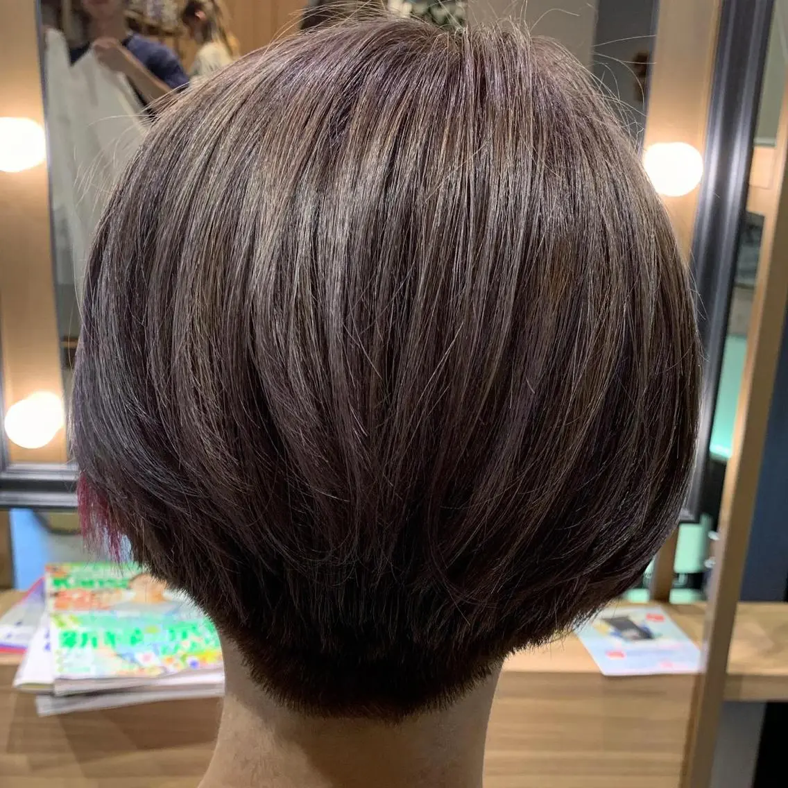 ショート カラー box mico. mutsumiのヘアスタイル