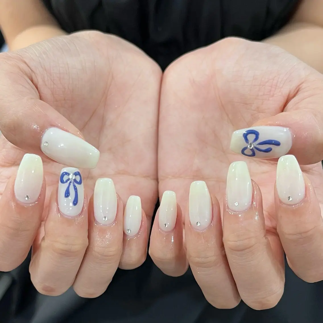 ネイル 韓国ネイル ワンホンネイル Kawaii _Nailのネイルデザイン