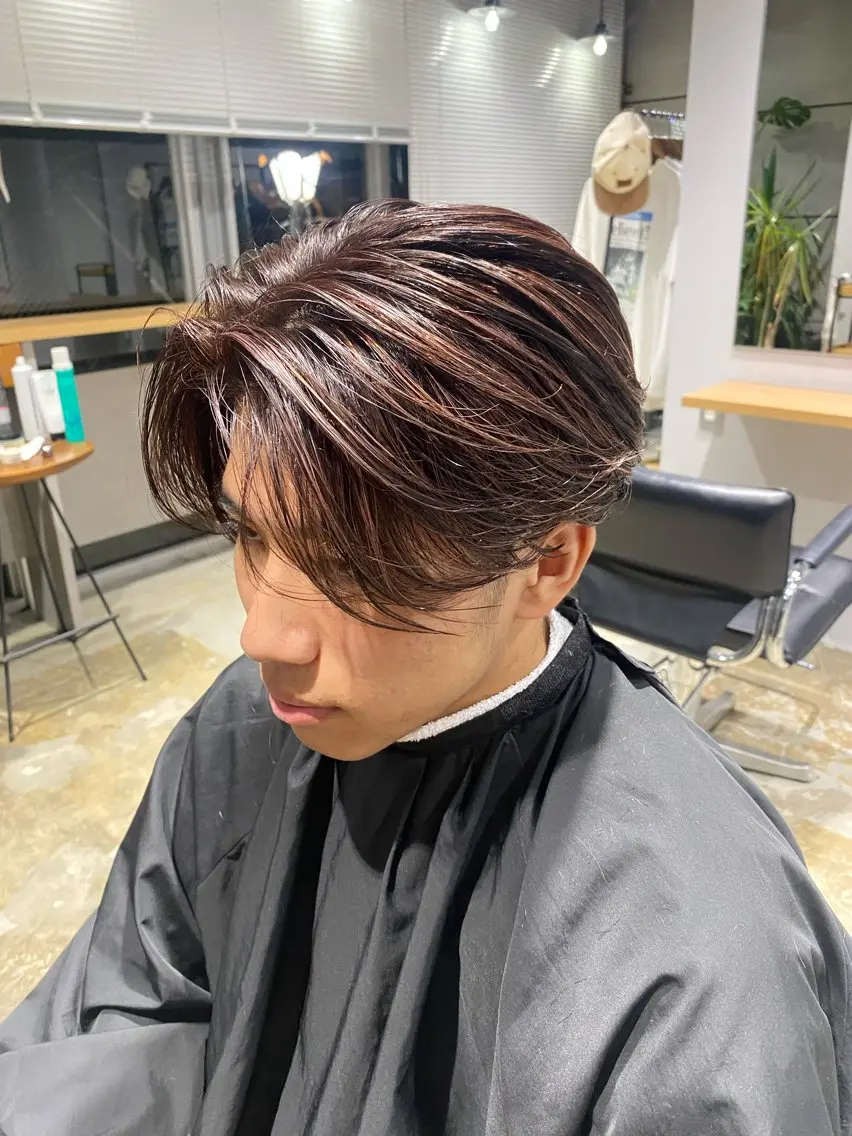 ショート 縮毛矯正 村田 健のヘアスタイル