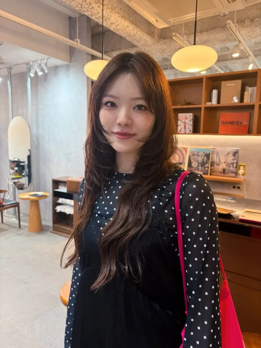 セミロング 🌼benji 川島彩花🌼のヘアスタイル