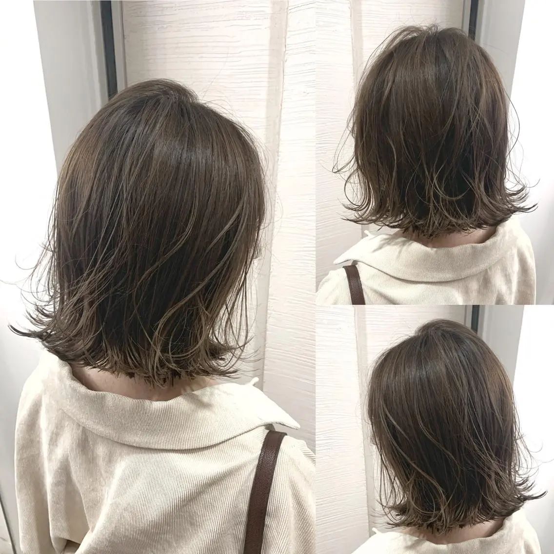 カラー ベージュカラー ケアカラー 透明感カラー グレージュ ハイライトカラー パーマモデル募集中 ✨Ukyoのヘアスタイル