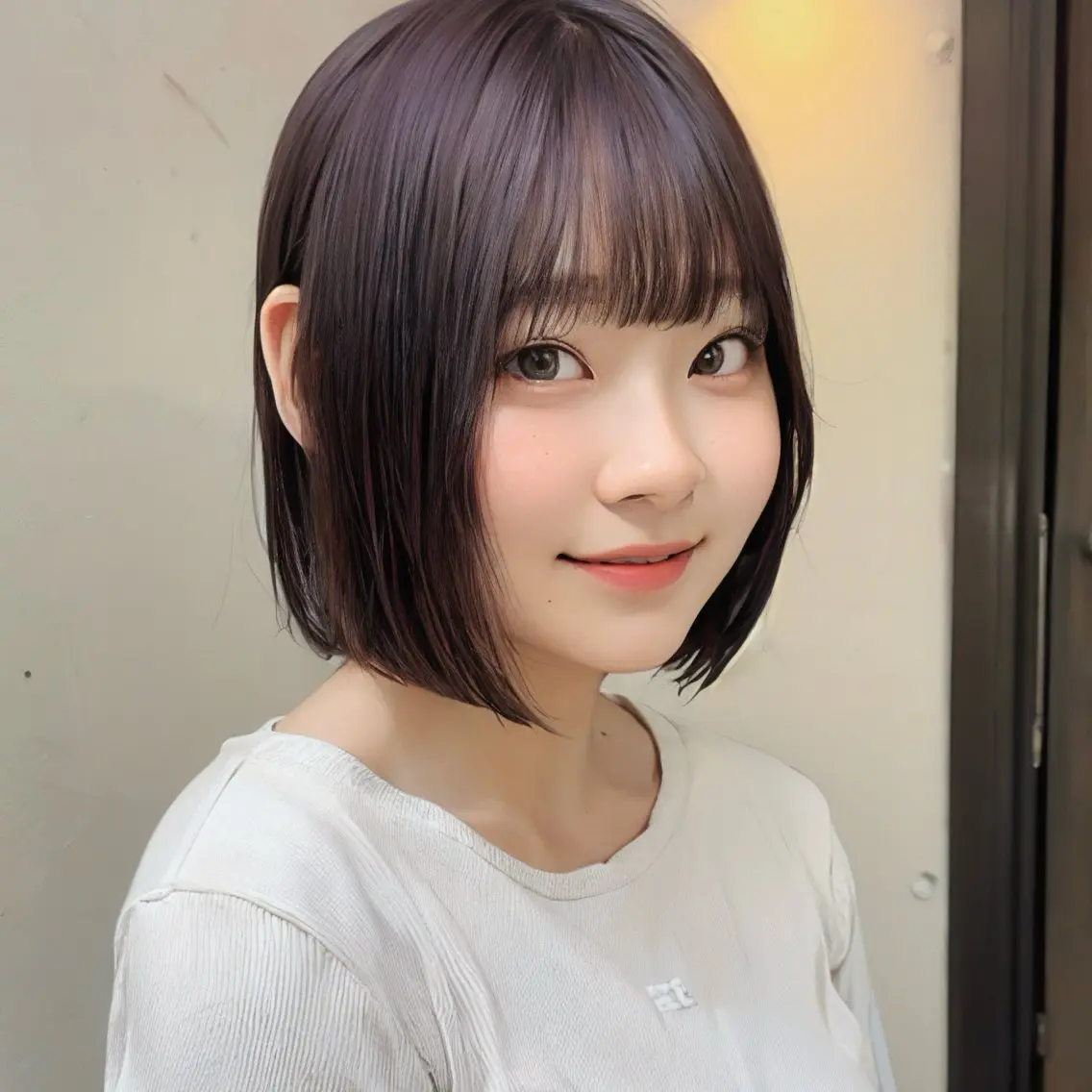 ショート カラー ブリーチ ケアブリーチ ダブルカラー ハイトーンカラー ラベンダーカラー カット ヘアカラー トリートメント インナーカラー/レイ ヤーカット♡/マキシのヘアスタイル
