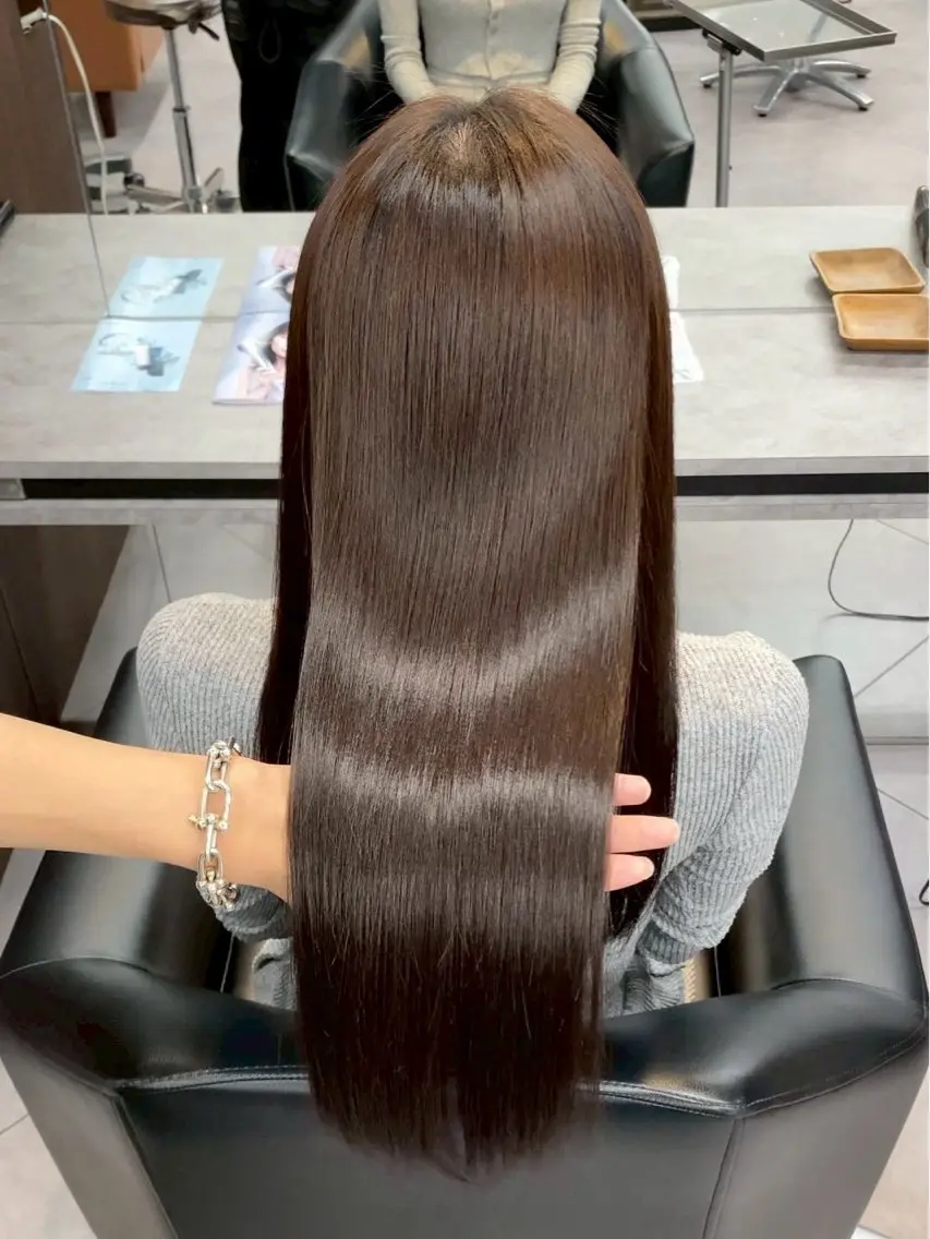【期間限定❄️】　🤍カット＋髪質改善カラー＋髪質改善Trの写真